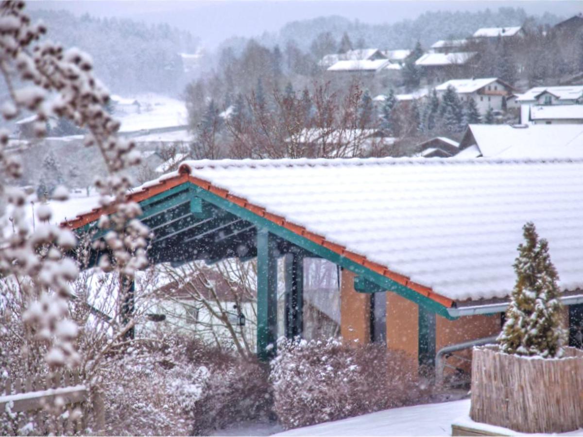 Holiday Home With Whirlpool And Sauna In Viechtach Bagian luar foto